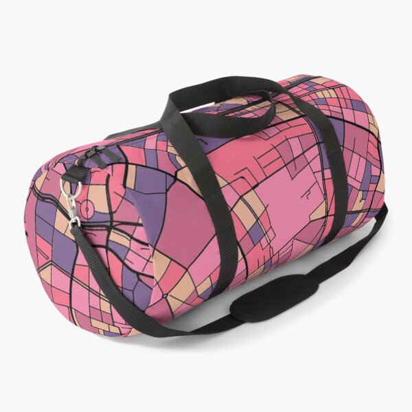 Item preview, Berlin Map Pattern in Purple & Pink designed and sold by PatternMaps.