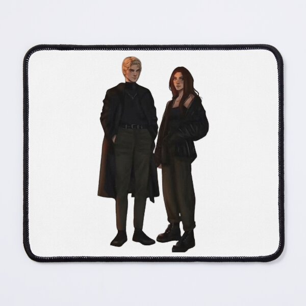 Item preview, aaron warner and juliette ferrars  designed and sold by lian-keener.