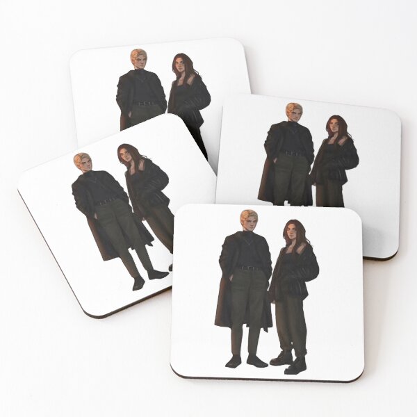 Item preview, aaron warner and juliette ferrars  designed and sold by lian-keener.