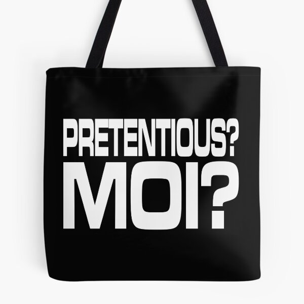 Item preview, Pretentious? Moi? V2 designed and sold by RetrospectUK.