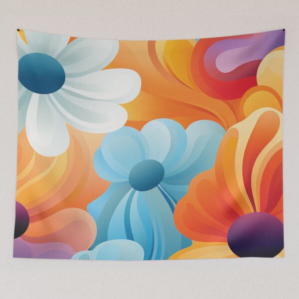 Item preview, Abstract flowers designed and sold by DGtaLrtcom.