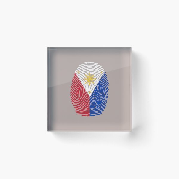 Item preview, Philippine Flag Fingerprint designed and sold by SariSariStoreFL.