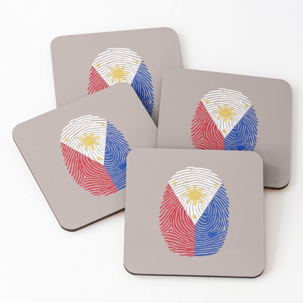 Item preview, Philippine Flag Fingerprint designed and sold by SariSariStoreFL.