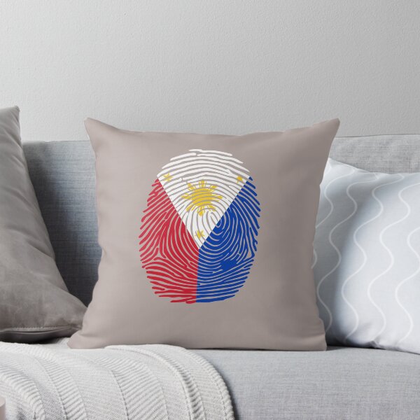 Aperçu de l'œuvre Empreintes digitales du drapeau philippin créée et vendue par SariSariStoreFL.