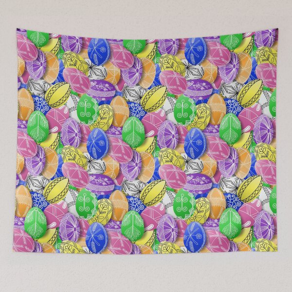 Item preview, polish easter egg allover print pisanki designed and sold by B0red.