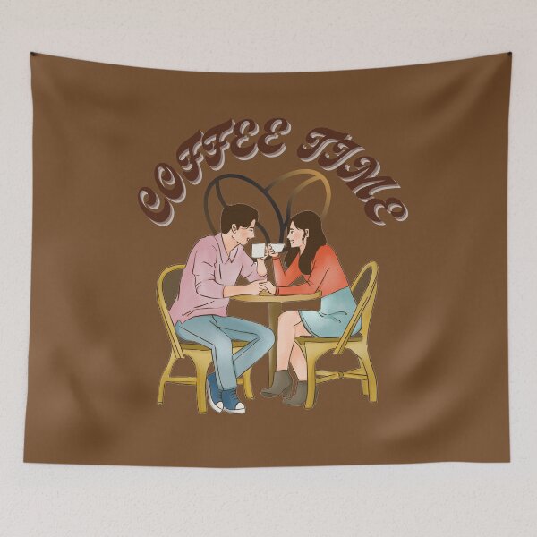 Item preview, Coffee Time Couple designed and sold by southerndoll67.
