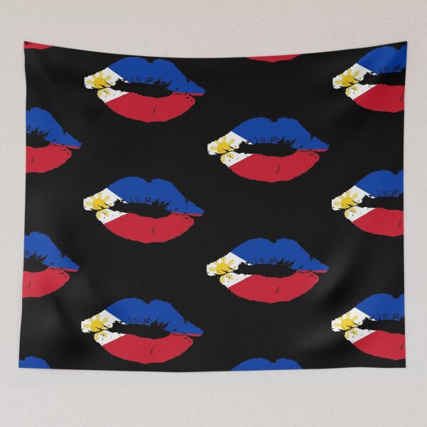 Item preview, Philippine Flag Lips designed and sold by SariSariStoreFL.