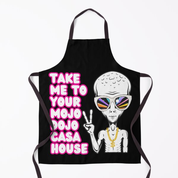 Item preview, Take Me To Your Mojo Dojo Casa House - Alien Peace Sign 2 designed and sold by KapowStickers.