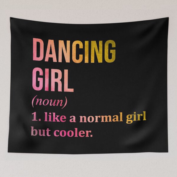Item preview, Dancing Girl Definition in Watercolor designed and sold by XCIV.