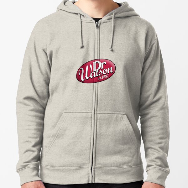 Dr. Watson est 1887 Zipped Hoodie