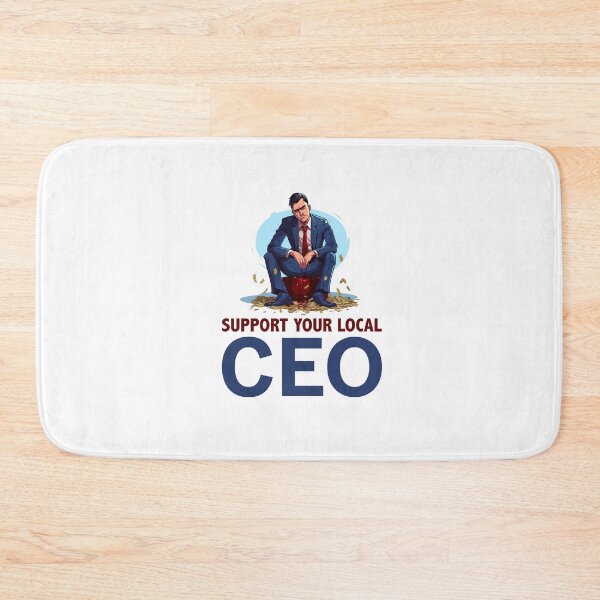 Item preview, Support Your Local CEO - While Workers Strike designed and sold by goldentusk.