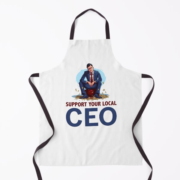 Item preview, Support Your Local CEO - While Workers Strike designed and sold by goldentusk.