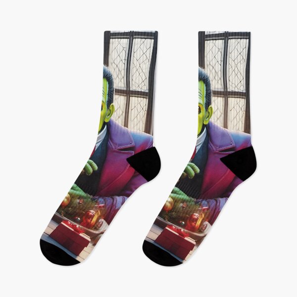 Item preview, Frankenstein celebrates Christmas, xmas designed and sold by Mauswohn.