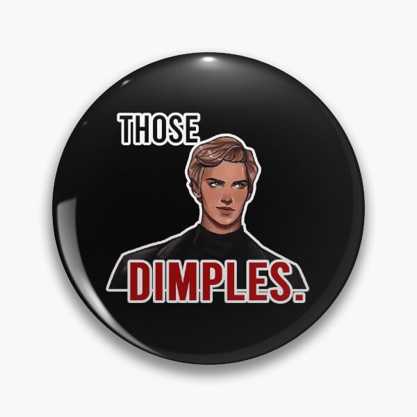 Item preview, Those dimples  Aaron Warner Shatter me series Tahereh Mafi designed and sold by pennp-papa.