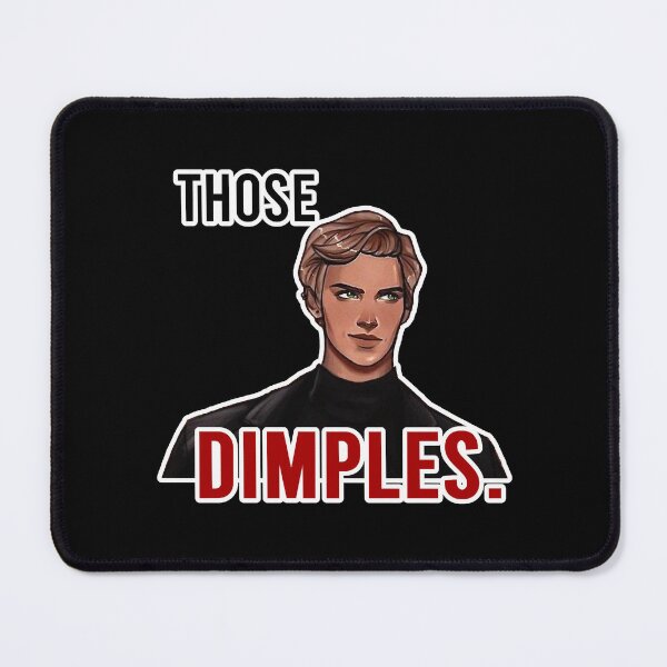 Item preview, Those dimples Aaron Warner Shatter me series Tahereh Mafi designed and sold by pennp-papa.