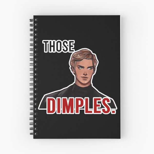 Item preview, Those dimples  Aaron Warner Shatter me series Tahereh Mafi designed and sold by pennp-papa.