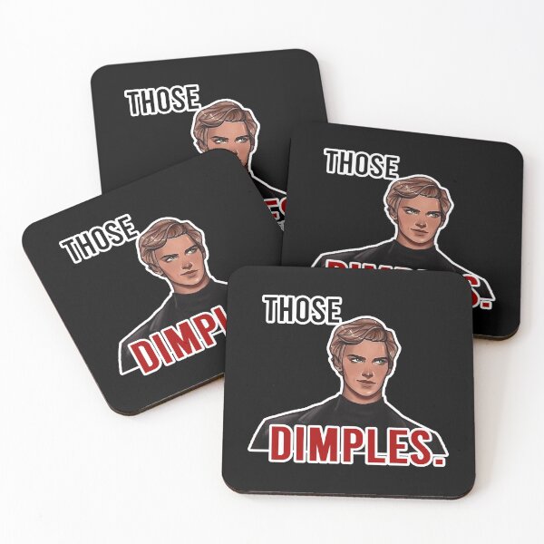 Item preview, Those dimples  Aaron Warner Shatter me series Tahereh Mafi designed and sold by pennp-papa.