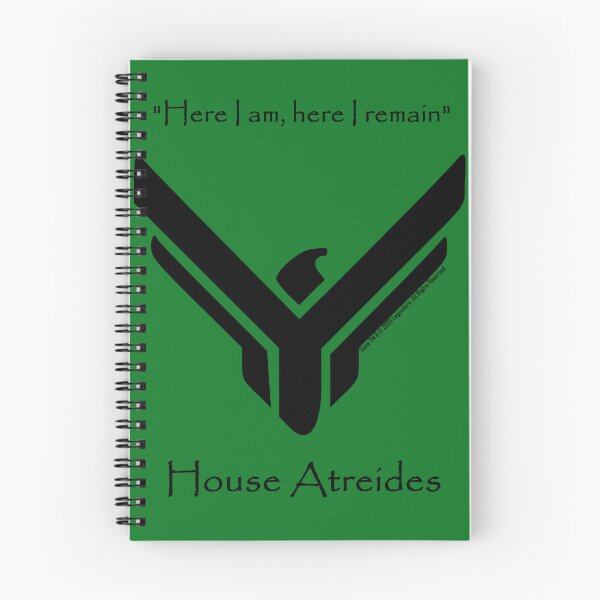 Item preview, House Atreides - 'Here I am, here I remain' - Dune Fan Art designed and sold by MattOastler.