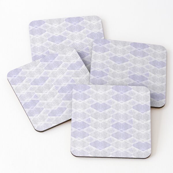 Item preview, Light gray-lilac geometric pattern. designed and sold by marinaklykva.