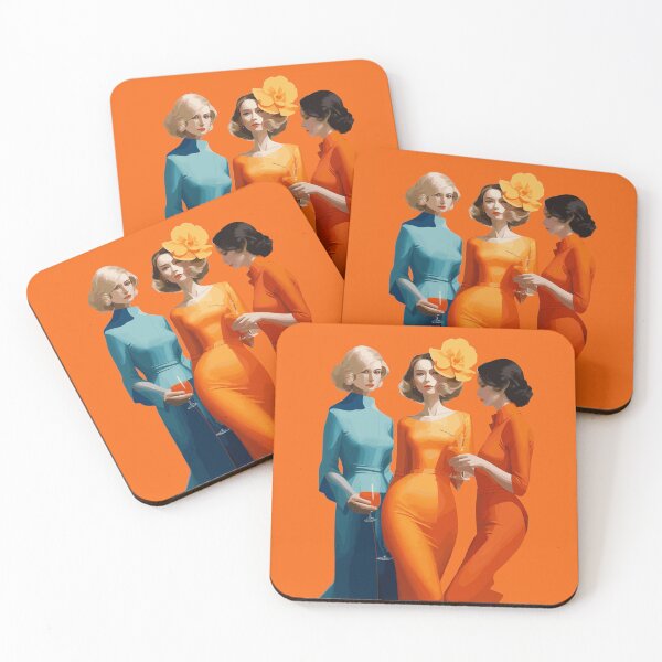 Item preview, Three art deco women designed and sold by CatCoconut-Art.