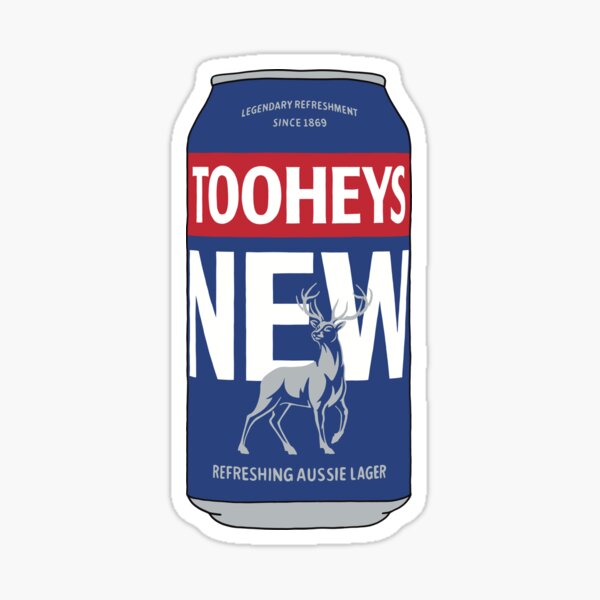 Item preview, Hand-drawn Tooheys New 2023 can designed and sold by Brews n Books.