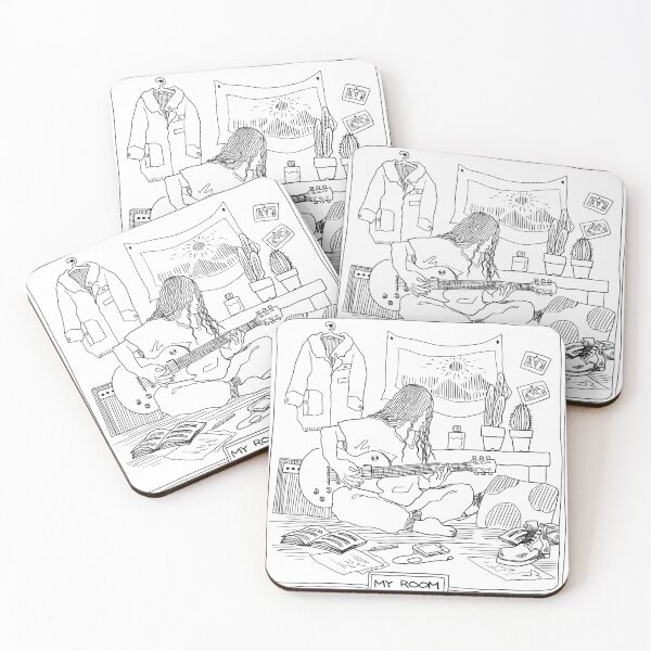Item preview, My Room retro line art designed and sold by Ukiyoe Spirit.