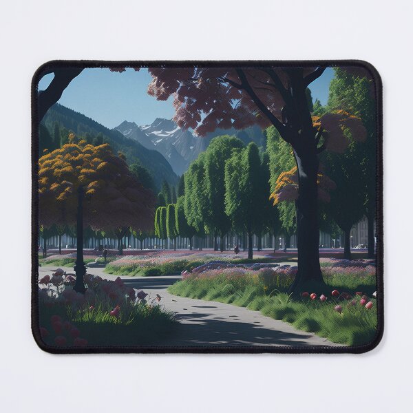 Item preview, Swiss Nature's Embrace : Public Parks, Flower Gardens, and Alpine Peaks Merge designed and sold by BlareBlare.