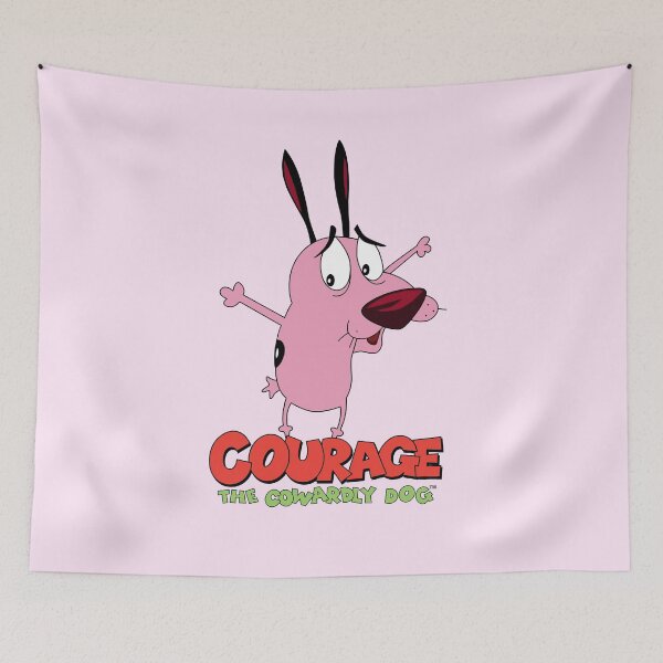 Item preview, Courage the cowardly dog designed and sold by karamram.