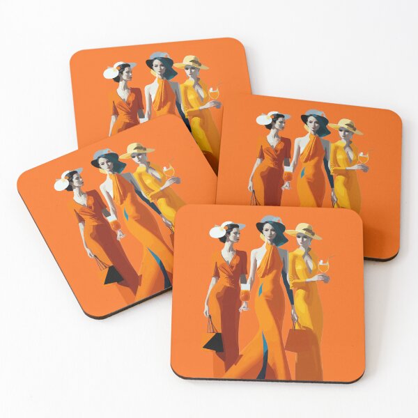 Item preview, Three art deco women designed and sold by CatCoconut-Art.