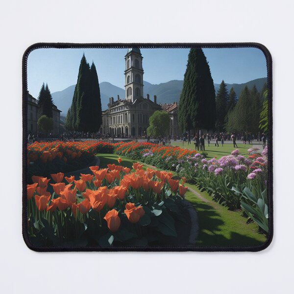 Item preview, Swiss Serenity: Exploring Public Parks and Flower Gardens Amidst Majestic Mountains designed and sold by BlareBlare.