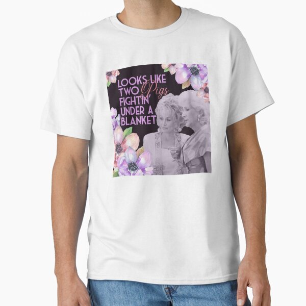 Item preview, Steel Magnolias Clairee Two Pigs Fighting Under a Blanket Funny Movie Quote designed and sold by khumnoira.