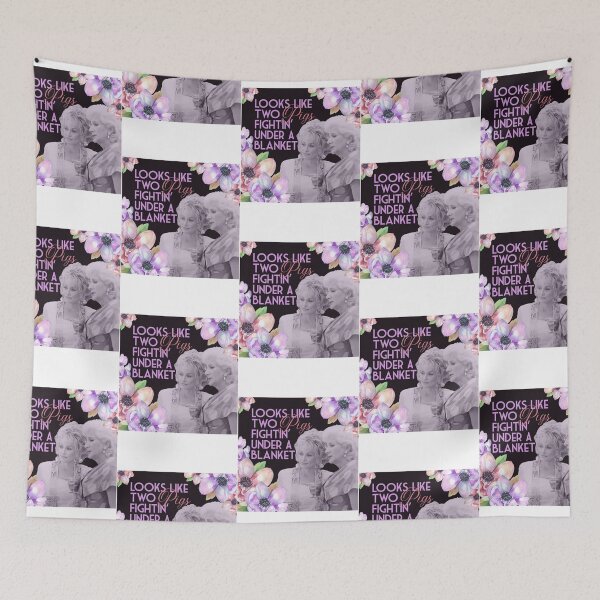 Item preview, Steel Magnolias Clairee Two Pigs Fighting Under a Blanket Funny Movie Quote designed and sold by khumnoira.