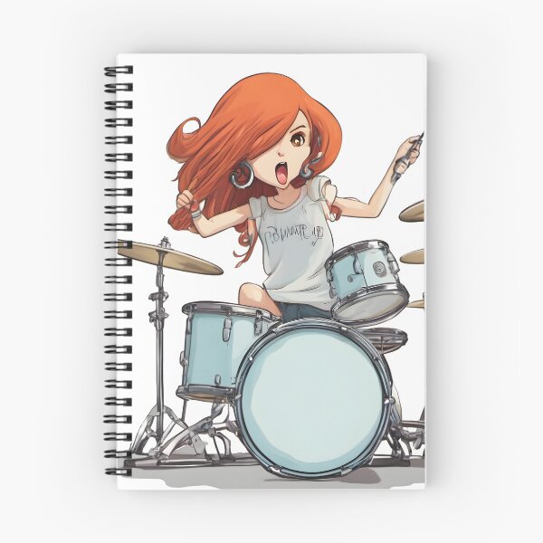 Item preview, Drummer Girl XII designed and sold by DevemDavam.