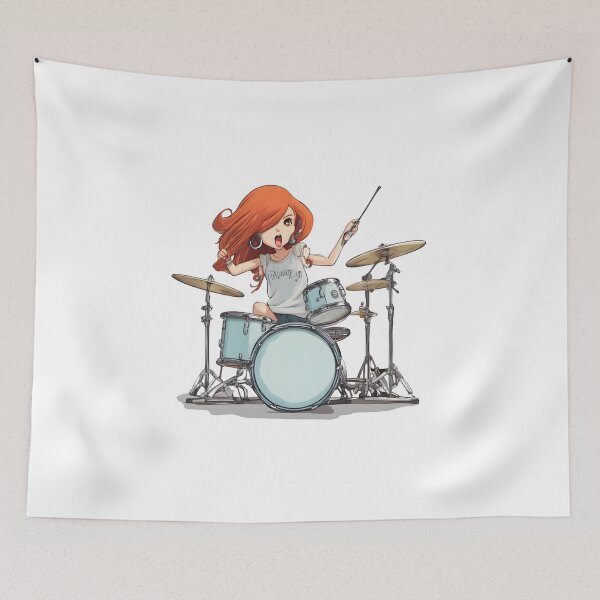 Item preview, Drummer Girl XII designed and sold by DevemDavam.