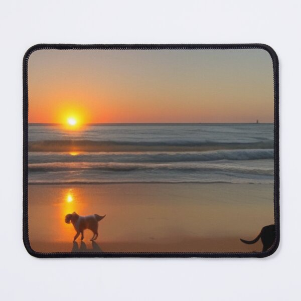 Item preview, dog at the beach shirts, dog beach apparel designed and sold by Thehobbiehouse.