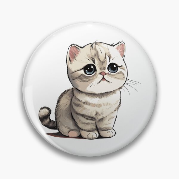 Artikelvorschau, Cute British-shorthair Cat, Room Decor, Art Prints, Cats Art, Art Prints entworfen und verkauft von ArchieDid.