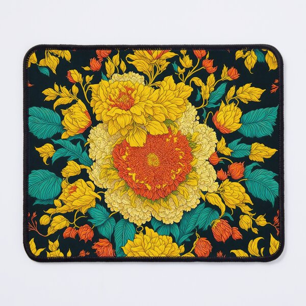 Item preview, Happy yellow flowers designed and sold by ArtyBuys.