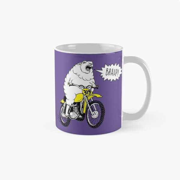 Item preview, BRAAP Motocross Funny Dirtbike Comic Motorcycle T-Shirt designed and sold by 319heads.