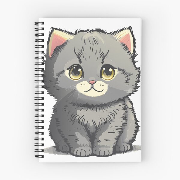Item preview, Cute Chartreux-grey Cat, Room Decor, Art Prints, Cats Art, Art Prints designed and sold by ArchieDid.