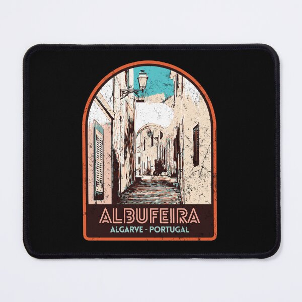 Item preview, Albufeira old town in Algarve, Portugal | Poster type city View designed and sold by Lemomo-artworks.