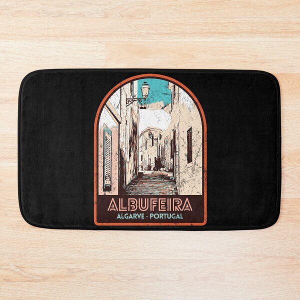 Item preview, Albufeira old town in Algarve, Portugal | Poster type city View designed and sold by Lemomo-artworks.