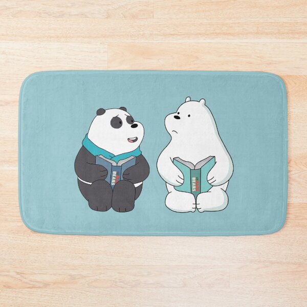 Item preview, We Bare Bears Ice Bear and Panda bear Reading Time designed and sold by karamram.