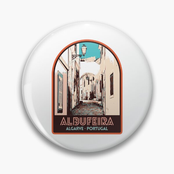 Item preview, Albufeira old town in Algarve, Portugal | Poster type city View designed and sold by Lemomo-artworks.