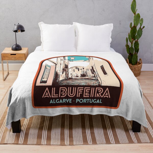 Item preview, Albufeira old town in Algarve, Portugal | Poster type city View designed and sold by Lemomo-artworks.
