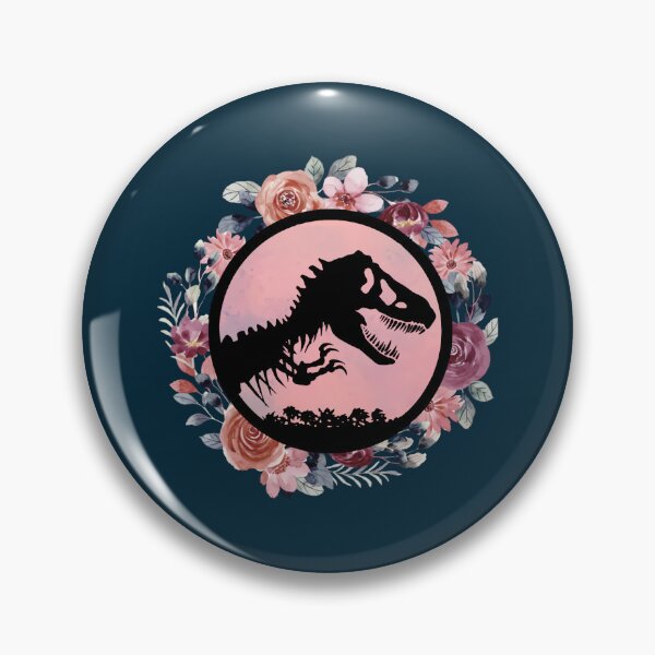Item preview, Jurassix Park T.Rex Floral designed and sold by GeekBlockz.