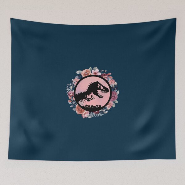 Item preview, Jurassix Park T.Rex Floral designed and sold by GeekBlockz.