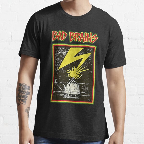 Bad Brains Band Vintage T shirt, Men's Fashion, Tops & Sets