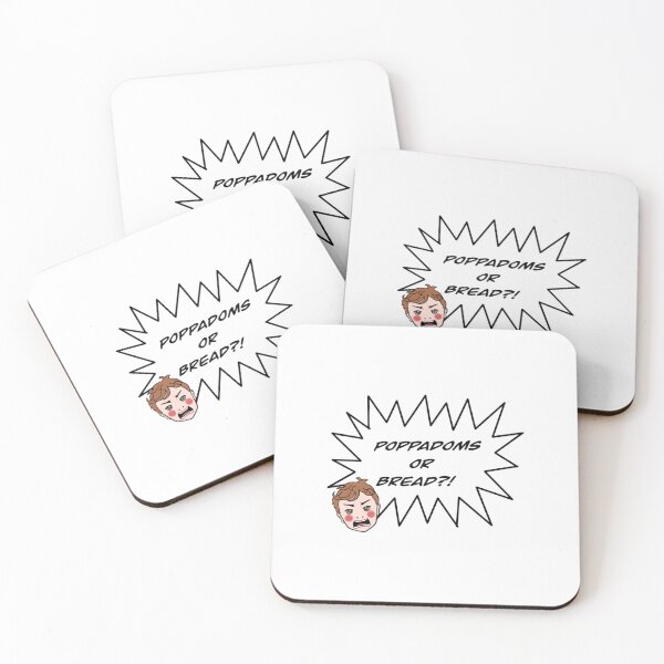 Item preview, Poppadoms or bread off menu podcast  designed and sold by thandieshop.
