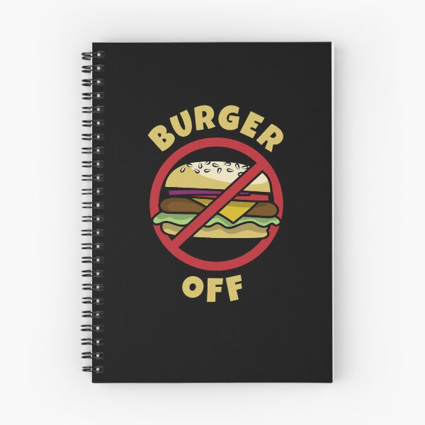 Item preview, Burger Off cartoon cheeseburger designed and sold by thandieshop.