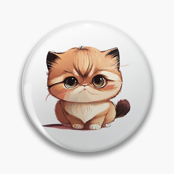 Artikelvorschau, Cute Exotic-shorthair Cat, Room Decor, Art Prints, Cats Art, Art Prints entworfen und verkauft von ArchieDid.